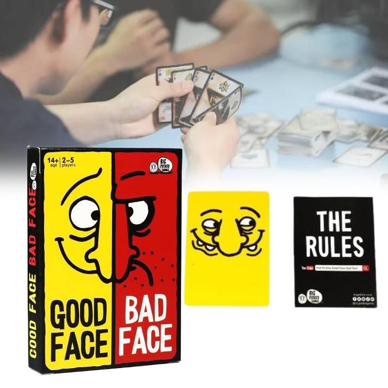 Good Face Bad Face Funny Face Masks For Hilarious Party Games And Family Fun