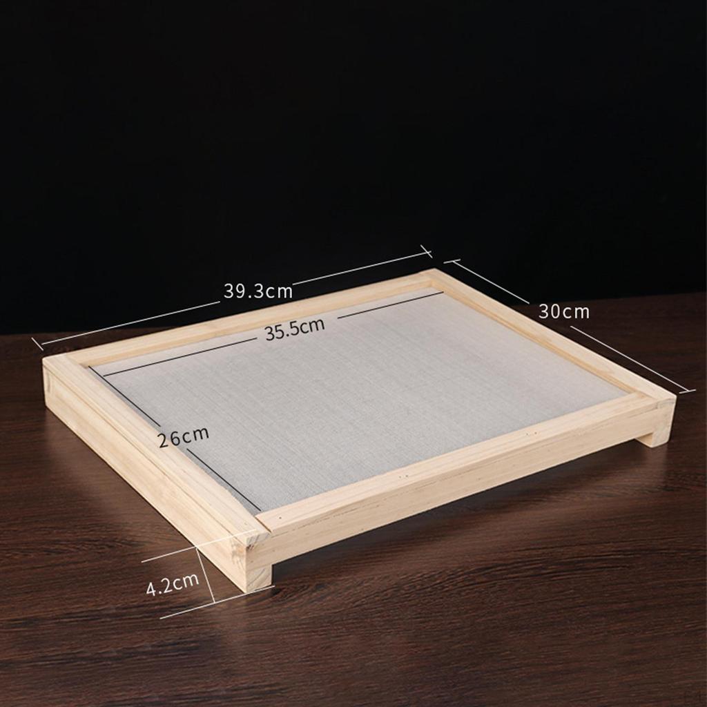 Marco de Red de Secado de Incienso Suministros DIY de Madera Práctico Multifunción Sol para