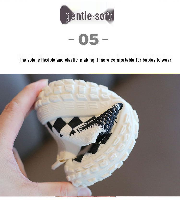 Children's Slip-On Mesh Sneakers for Boys and Girls - 2025 New Indoor Kindergarten Sock Shoes