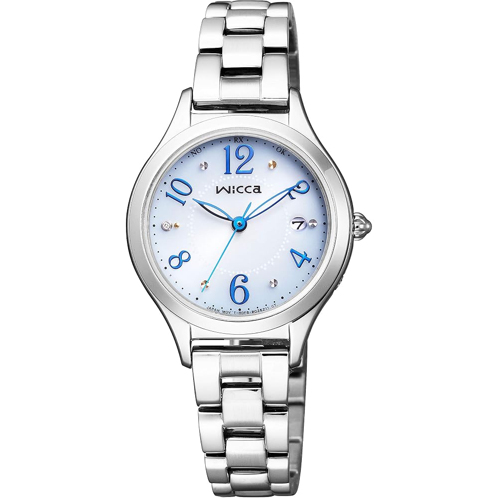 [Citizen] CITIZEN Wicca Solar-Powered Radio-Controlled Watch Happy Diary Simple Adjust KS1-210-91 Women s Watch