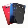 A+ Battery Door For LG G8 ThinQ (3 Rear Cameras) Back Glass Housing Cover Repair Parts + Fingerprint Sensor+Camera Lens