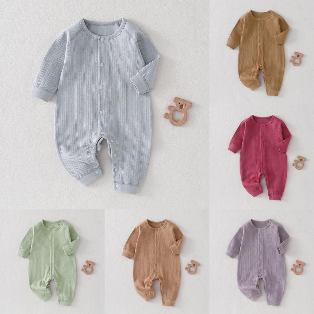 Newborn Cotton Knit Romper With Detachable Hood For Baby Boys And Girls