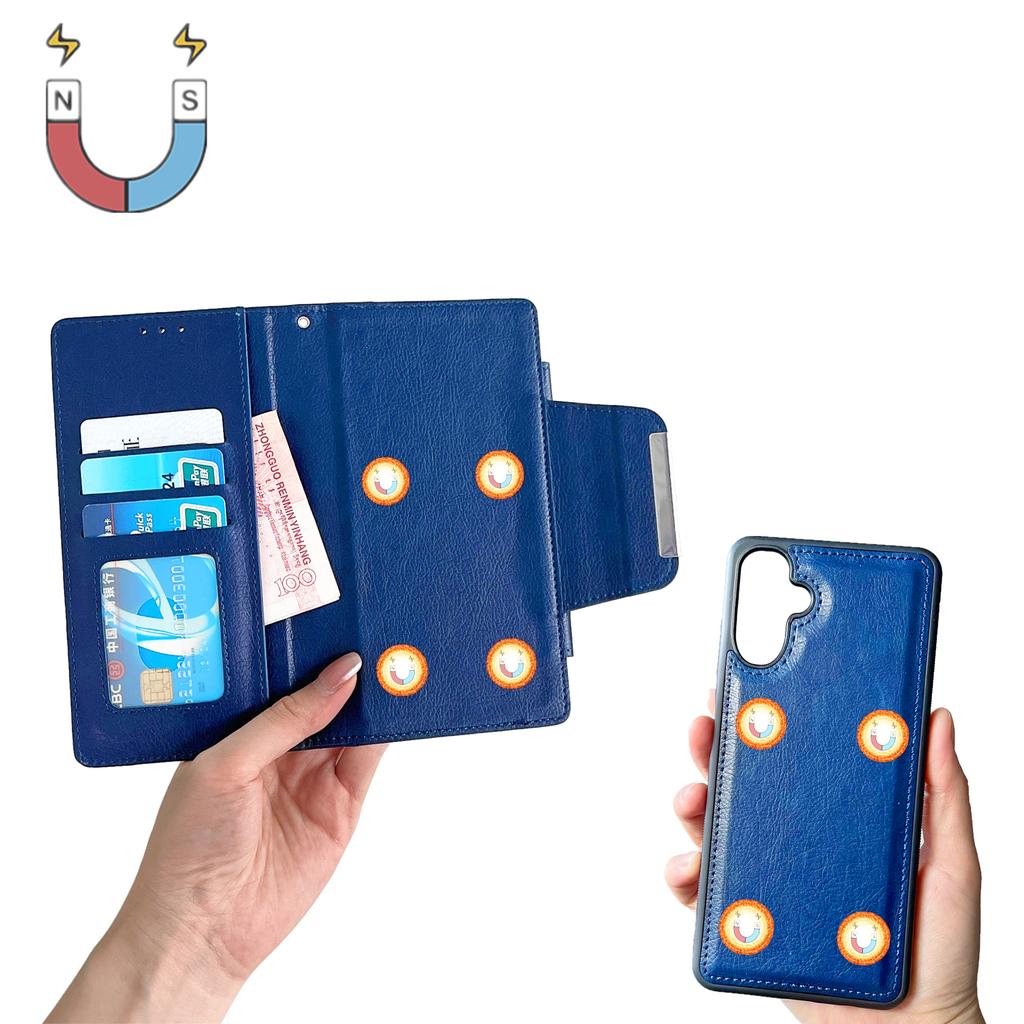 For Samsung Galaxy A36 5G Case Detachable PU Leather 2 In 1 Magnetic Wallet Phone Cover