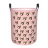 Custom Personalized Pet Photo Laundry Hamper Large Storage Basket Kids Nursery Toy Organizer