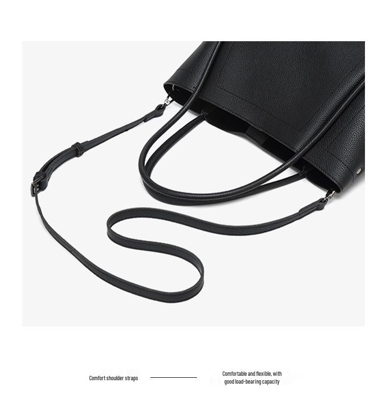 2025 Women's High-End Soft Leather Basket Handbag with Large Capacity