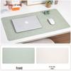 Waterproof Retro Leather Desk Mat