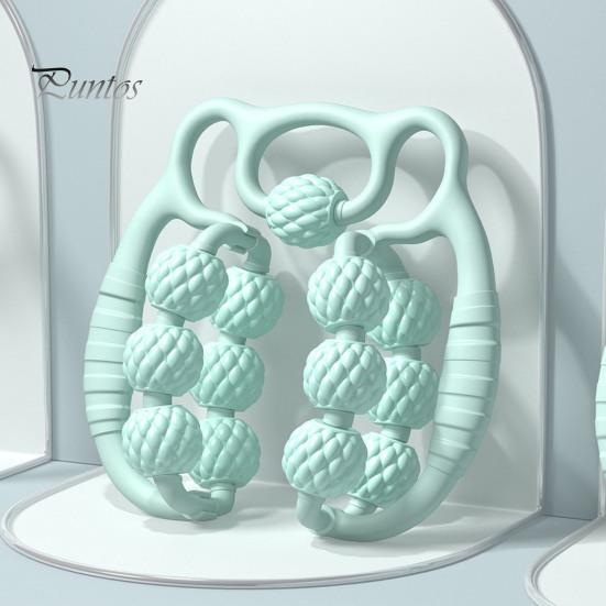 Masážní váleček nohou Anticelulitidní lymfodrenáž Hluboká tkáňová terapie Stehna Paže Záda Rameno Masážní nástroj na uvolnění svalů s 13/20 válečky