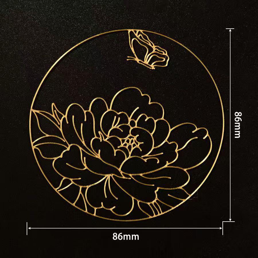 Cloisonné DIY Coaster Kit: Jingtailan No-Wire-Drawing, Chinese Style, Handmade Team Building Activity