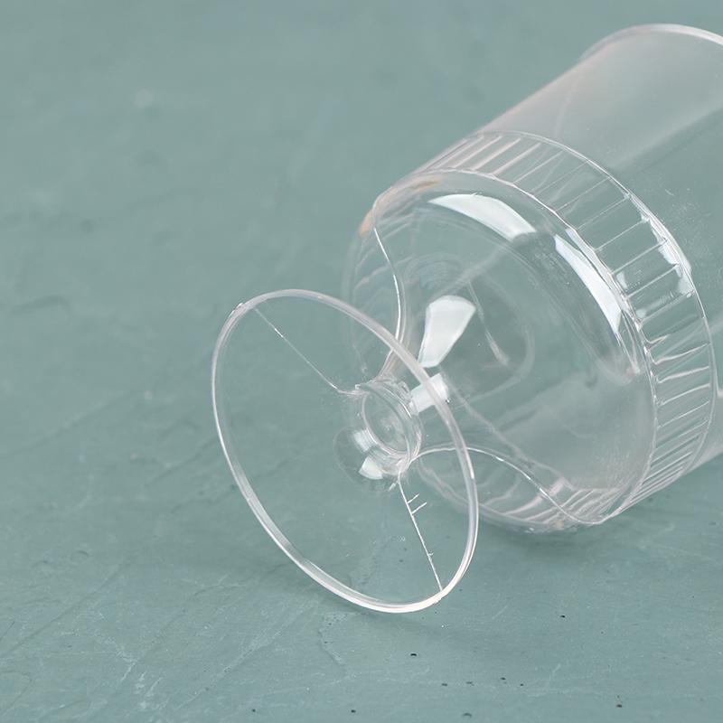 Mousse Tasse Pudding Tasse Gelee Tasse Hohe Glas Einweg Kunststoff Tasse Transparent