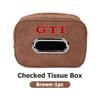 VFHJQ1 Car Seat Back Hanging Tissue Box Auto Tissue Storage Pouch For Volkswagen VW Beetle CC B5 B6 B7 EOS GTI MK2 MK4 MK5 MK6 Phaeton