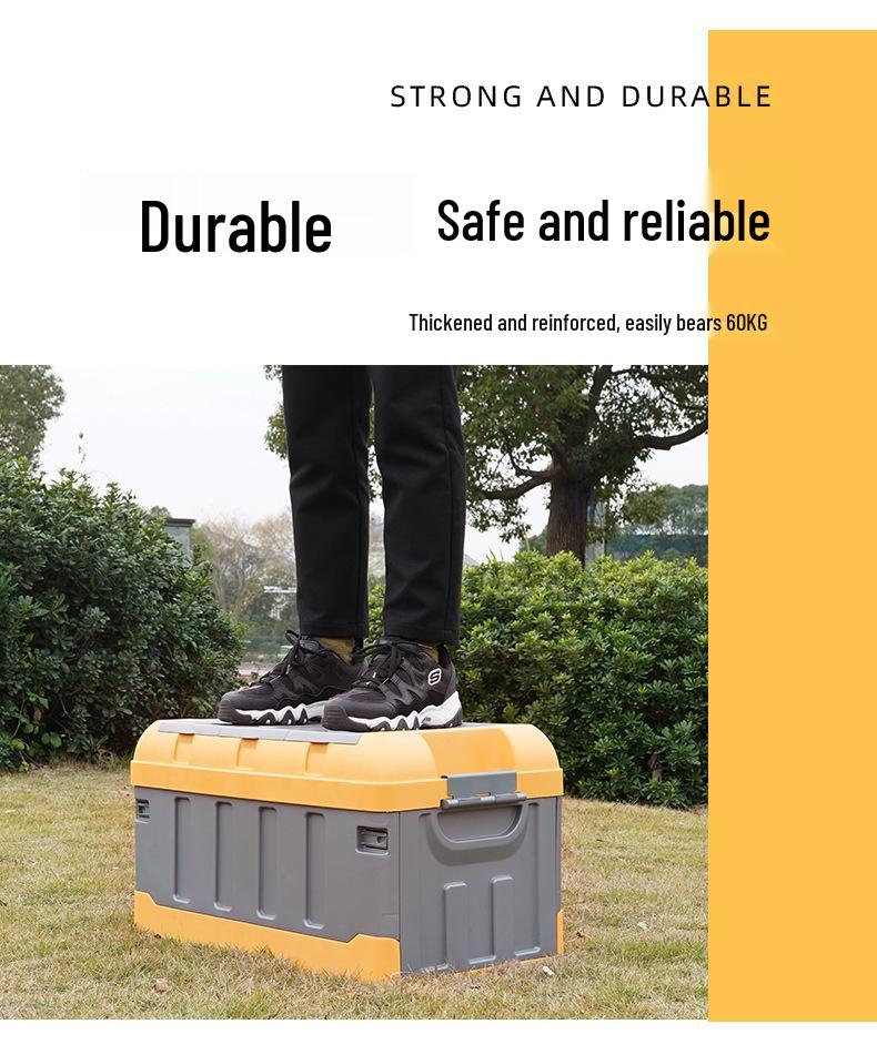 Organizator pliabil pentru depozitare camping portbagaj auto