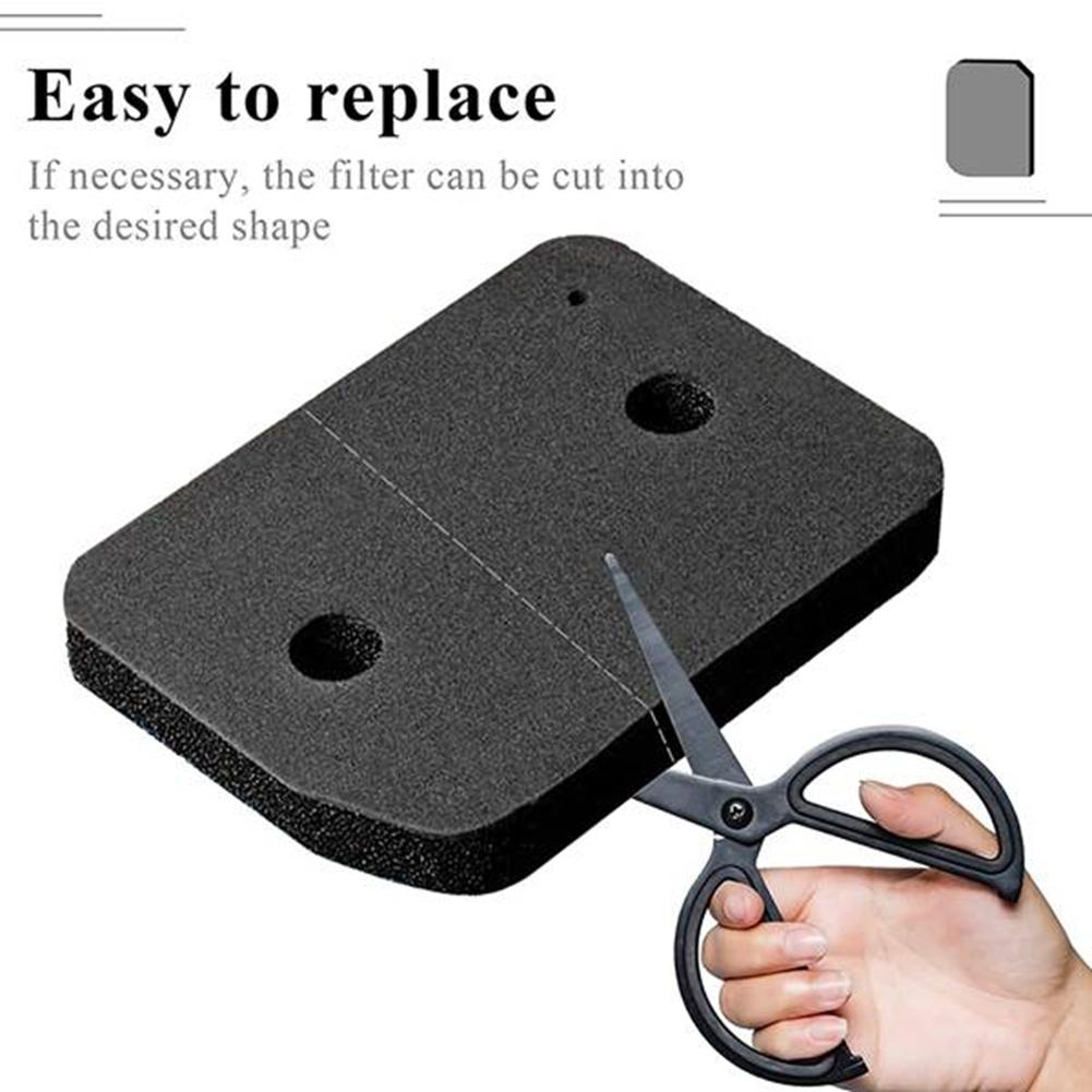 Schaumstofffilter-Kits für Miele 9164761 Wäschetrockner Wärmepumpentrockner, Schwammfiltermatte Kondensationstrockner Flusenfilter-A63M
