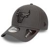New Era 39Thirty Diamond Cap - Chicago Bulls Graphite
