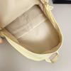 Large Capacity Student Schoolbag Solid Color Women Backpack Men Travel Backpack