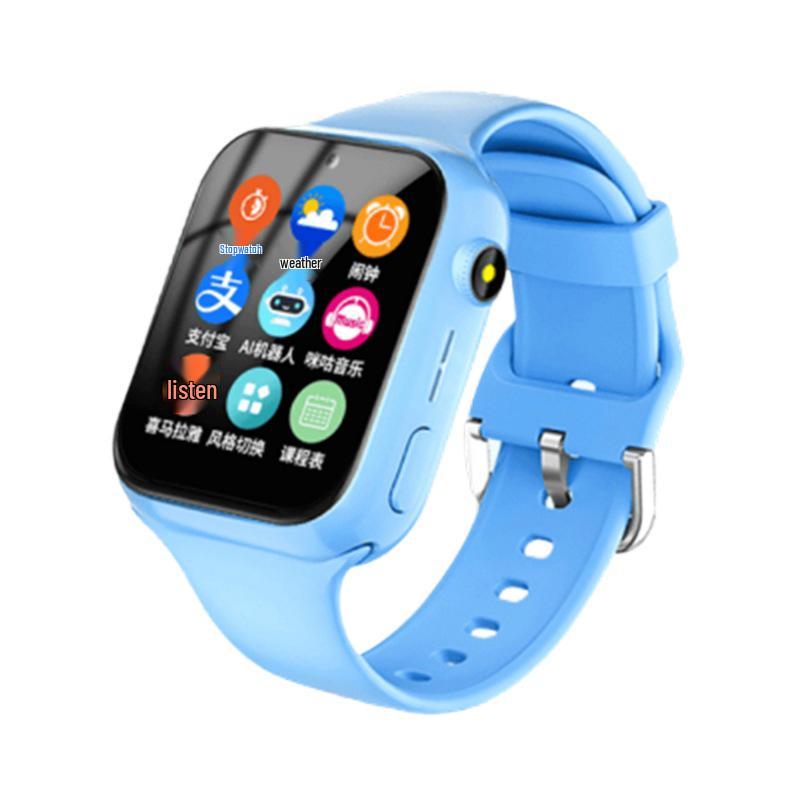 4G Kids' Smartwatch with Video Call, GPS, Alipay, and Card Slot.