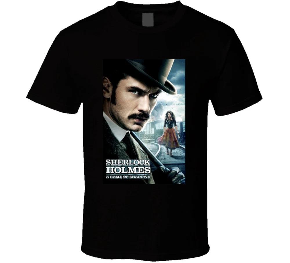 Sherlock Holmes Game Of Shadows Movie T Shirt S