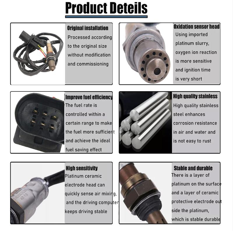 New Wideband LSU 4.2 Sensor O2 Oxygen Sensor 5-Wire 234-5117 0258007090 For A4 A8 Quattro TT For Touareg Passat Golf for Beetle