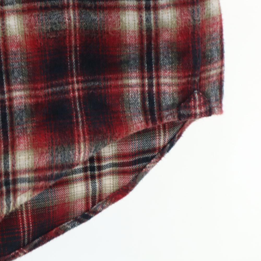 LOUIS VUITTON made in Italy Check Pattern Long sleeve Flannel shirt XS Men's Used