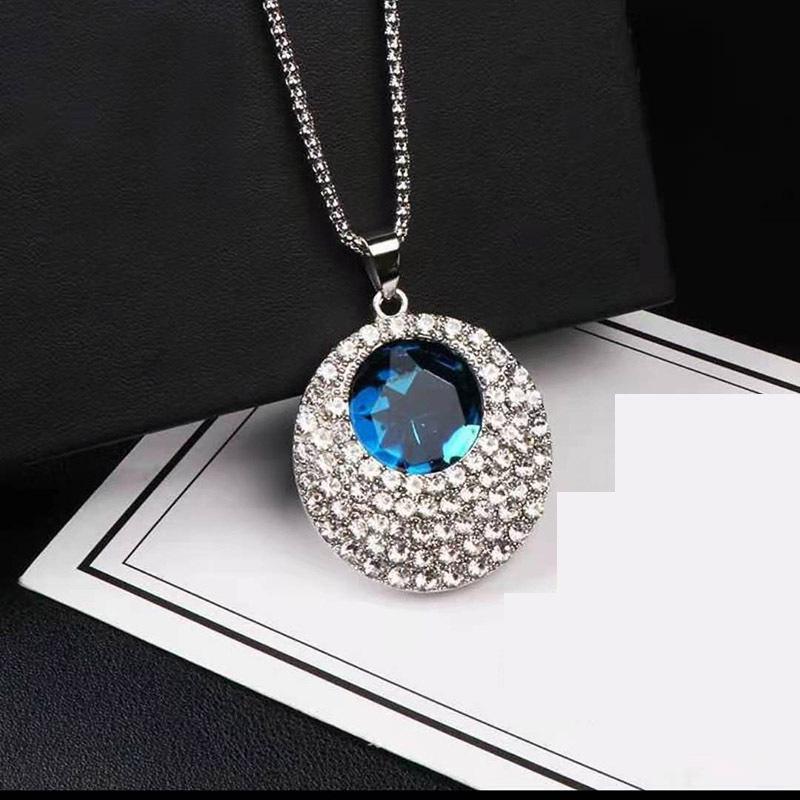 Women's Zodiac Ox Long Sweater Necklace - High-End Fashion Pendant