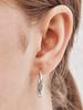 Geigerjewelry Big Size Line Knot Bold Ring Earrings Gisvee152 (Silver 925 Pin)