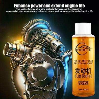 Highly Effective Engine Anti-Wear Protect Engine Oil Noise Reduction Jitter Strong Burning Engine Oil Car Supplies