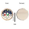 Christmas Decorations Wooden Snowflake Star Pendants Christmas Tree Wooden Pendants