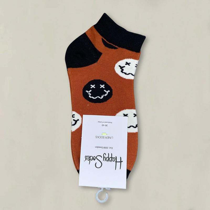 Happy Socks Womens Ankle Cartoon Cute Cotton Low Cut Colorful Casual