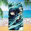 D-Demon Slayer Beach Towels Personalized Bath Towels Pool Vacation Gift Picnic Towel Quick-Drying Party Gifts Children's Day