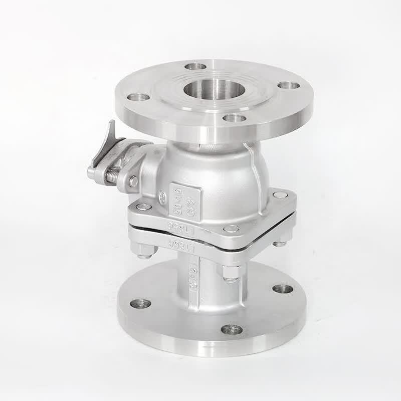 Q41F-16P Stainless Steel Manual Flange Ball Valve