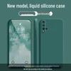 Huawei nova5Pro Liquid Silicone Protective Phone Case - Full Coverage, Drop Protection, Solid Color, Skin-Friendly Feel