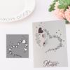 Love Heart Metal Cutting Dies  Scrapbooking Album Paper Cards Decorative Crafts Embossing Die Cuts