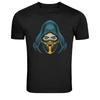 Hooded Masked Warrior Assassin Graphic T-Shirt