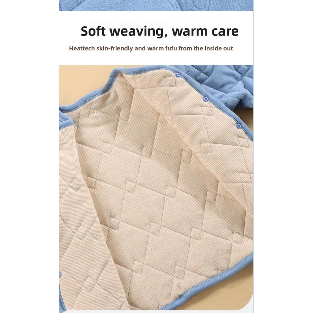 School Uniform Artifact:Children's Autumn and Winter Cotton Jacket, Cotton Pants, Warm Cotton Jacket for Boys and Girls, Inner Lining FSchool Students