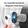 Magnetic Quick Release Mount Magnetic Mount Bracket Plastic Quick Installation Stand for Insta360 Go 3/Go 3S Camera Accessories