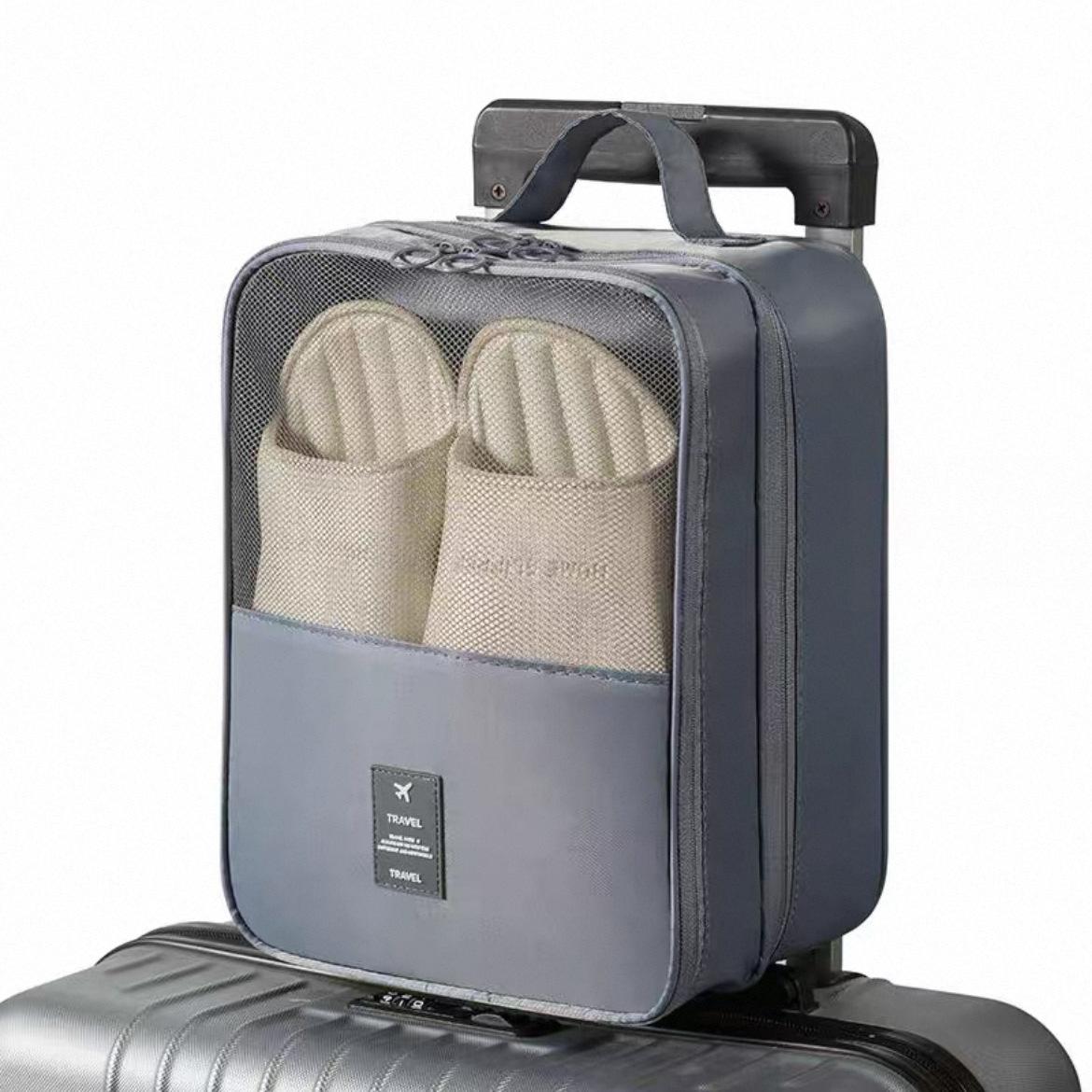 Shoe Bag Travel Storage Three-layer Shoe Bag Portable Business Trip Tourism Storage Shoe Bag Shoe Travel Storage Essential