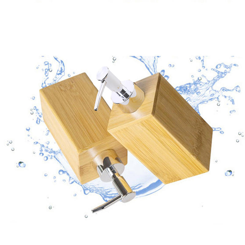 Neue Chinesische Bambuslotion Kann Nachgefüllt Werden Shampoo Pumpflasche Hotel Zuhause Restaurant Badezimmer Unterverpackungstank Zubehör