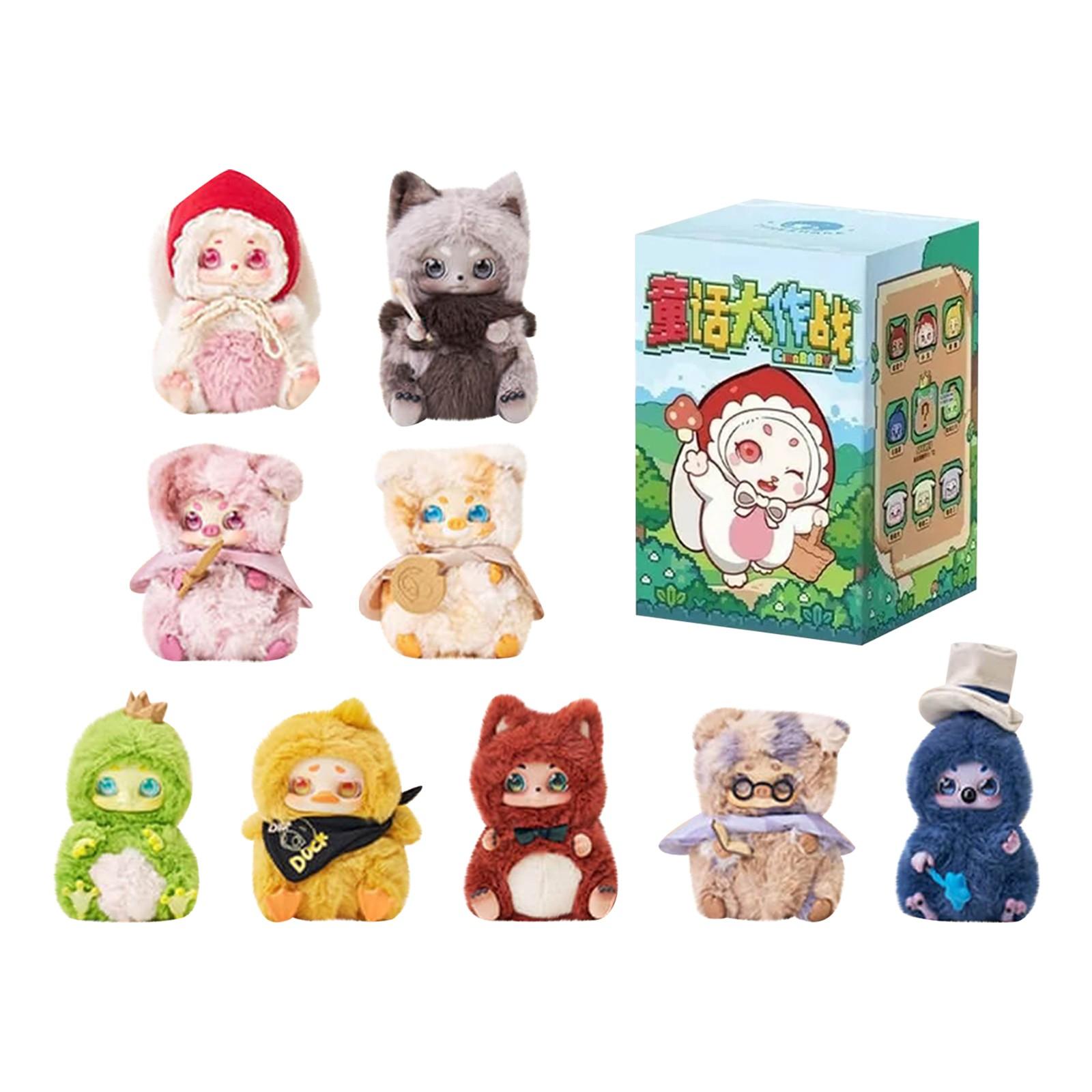 

Плюшевая кукла, фигурки-коробки, мягкие игрушки из серии «Сказки», игрушка-мистери-бокс, кавайный плюш Сино, коллекционный подарок на день рождения для девочек One Size