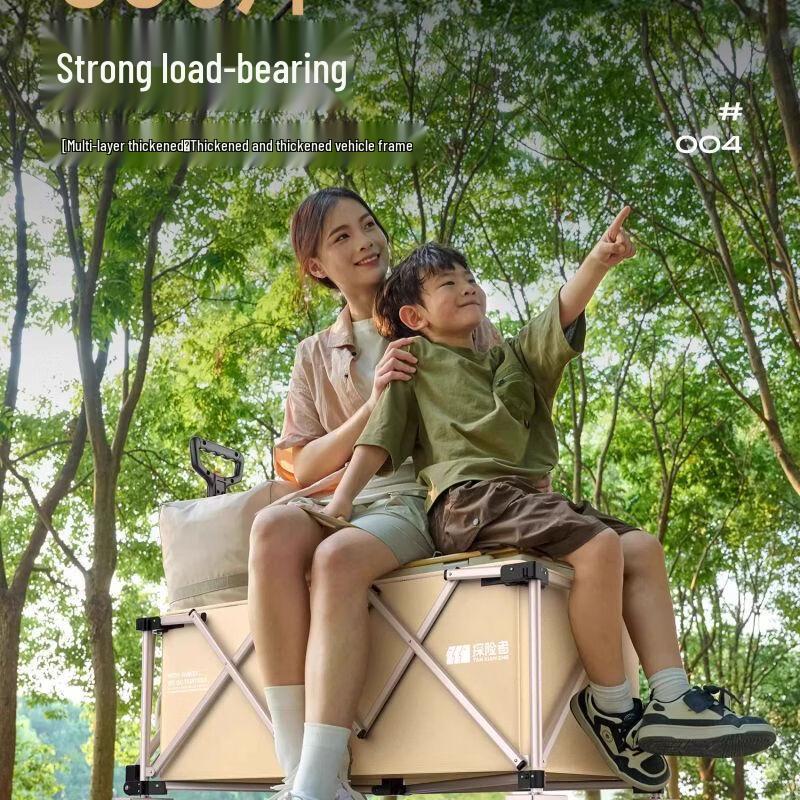 Explorer Heavy-Duty Folding Outdoor Utility Wagon