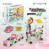 Mars Deer Two-in-One Magnetic Deformation Toy: Silver Wing Dragon & Flying Pegasus
