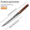 Damaskus Muster Lachs Sashimi Messer Edelstahl Schneidemesser Japanisches Sushi Messer Kochmesser Kochmesser