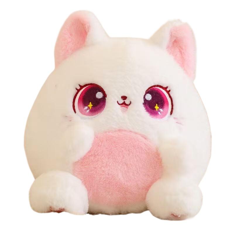 25/35cm Cat Doll Simulation Plush Toy Handmade Doll Cartoon Anime Cute Pillow Cushion Home Decoration Children's Birthday Gift T