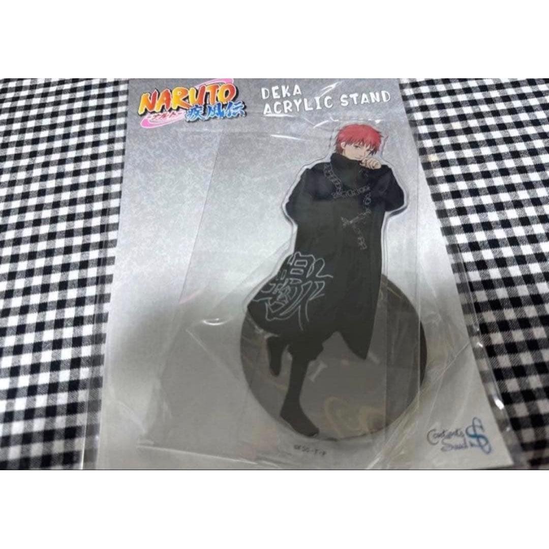 Used NARUTO Sasori Acrylic Stand Black Coordination Jump Festa