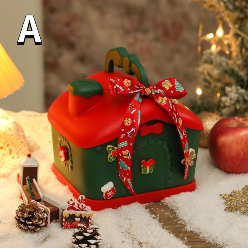 Lovely New Celebrate Christmas Give Friend Gifts Boxes Christmas Eve Apple Box Christmas Package Box Kids Festival Gift Box other