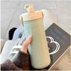 Stainless Steel MYEEDA Water with Stainless Steel Coffee with Easy To Direct Vacuum Coffee Cup Rust-Resistant, High-Quality Bottle, 500ml, Thermos,