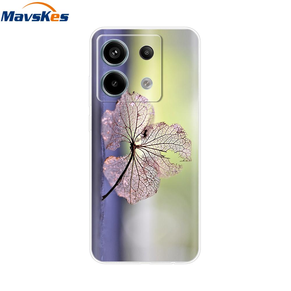 For Redmi Note 13 Pro 4G 5G Fundas Cover TPU Silicon Protective Case For Xiaomi Redmi Note13 13Pro Phone Clear Back Cover Bumper