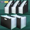 Multi-layer Standing Test Paper Bag Vertical Organ A4 Data Storage Desk Organizers Office Portable Folder School Stationery