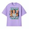 Team Cole Walter Magliette Grafiche Vintage Unisex Donna Moda 100% Cotone Maglietta Manica Corta Oversize Ampia Magliette Streetwear