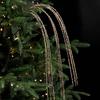 Sequin Glitter Christmas Party Branch Sticks Decoration White Artificial Plant Tassel Wheat Ears for Xmas Tree Ornament Supplies