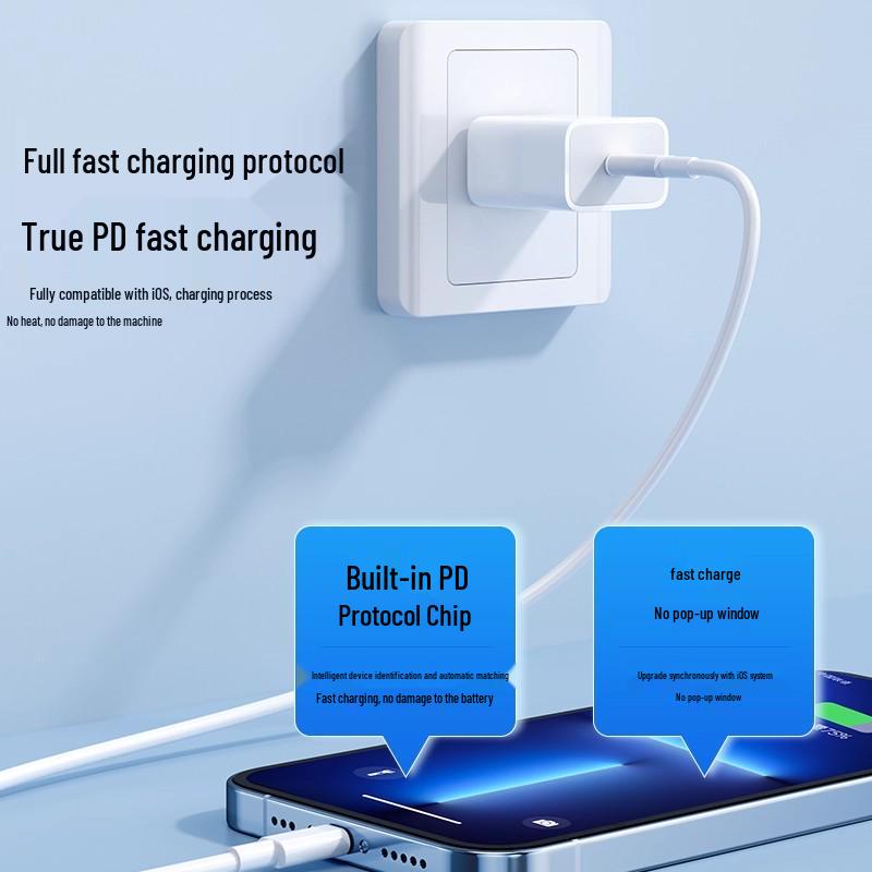 Fast Charging Cable for iPhone 6s to 18/17 Pro Max/XR