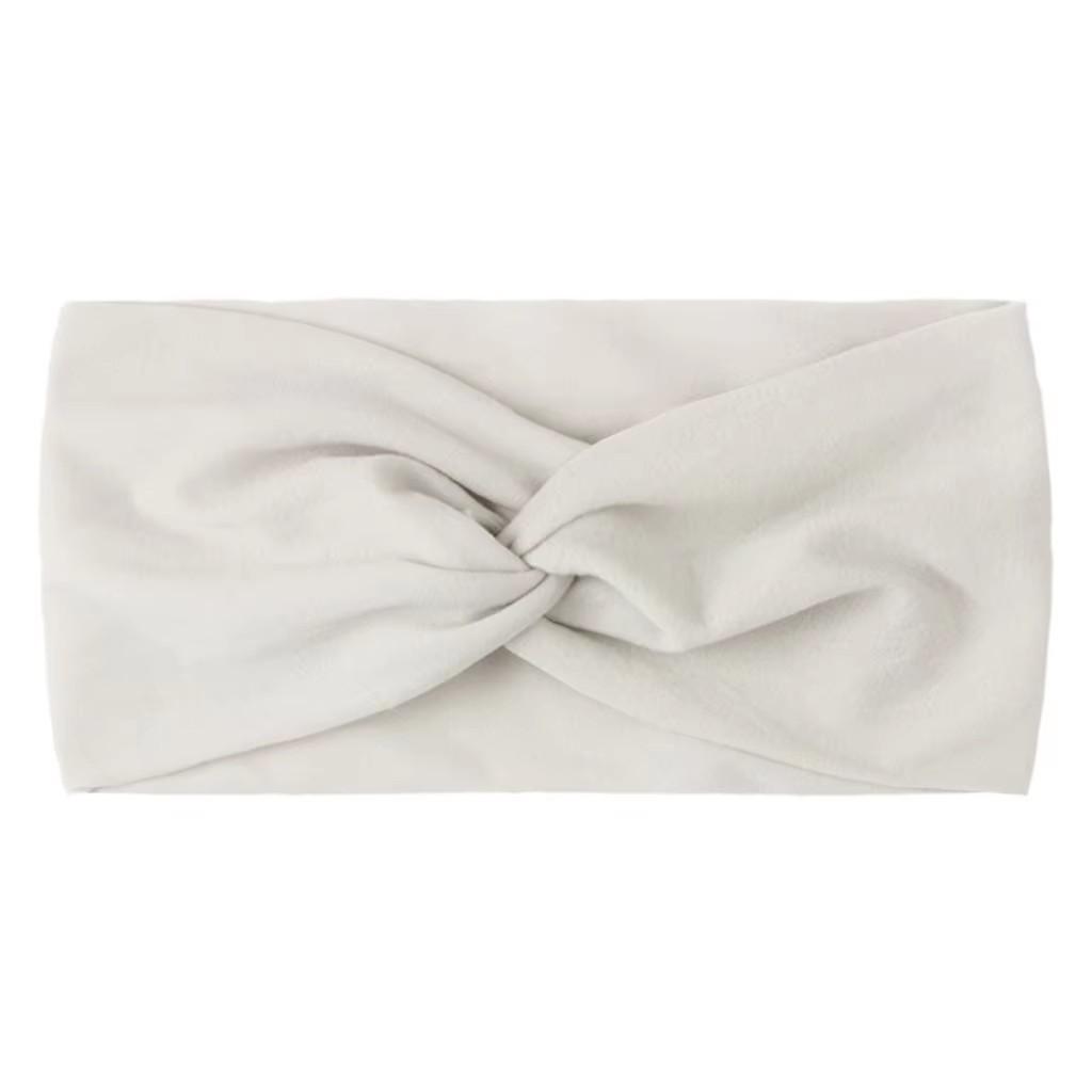 New Design Fashion Baby Hair Accessories Baby Headband Nylon Bowknot Headband Female Headband Baby Girl 1